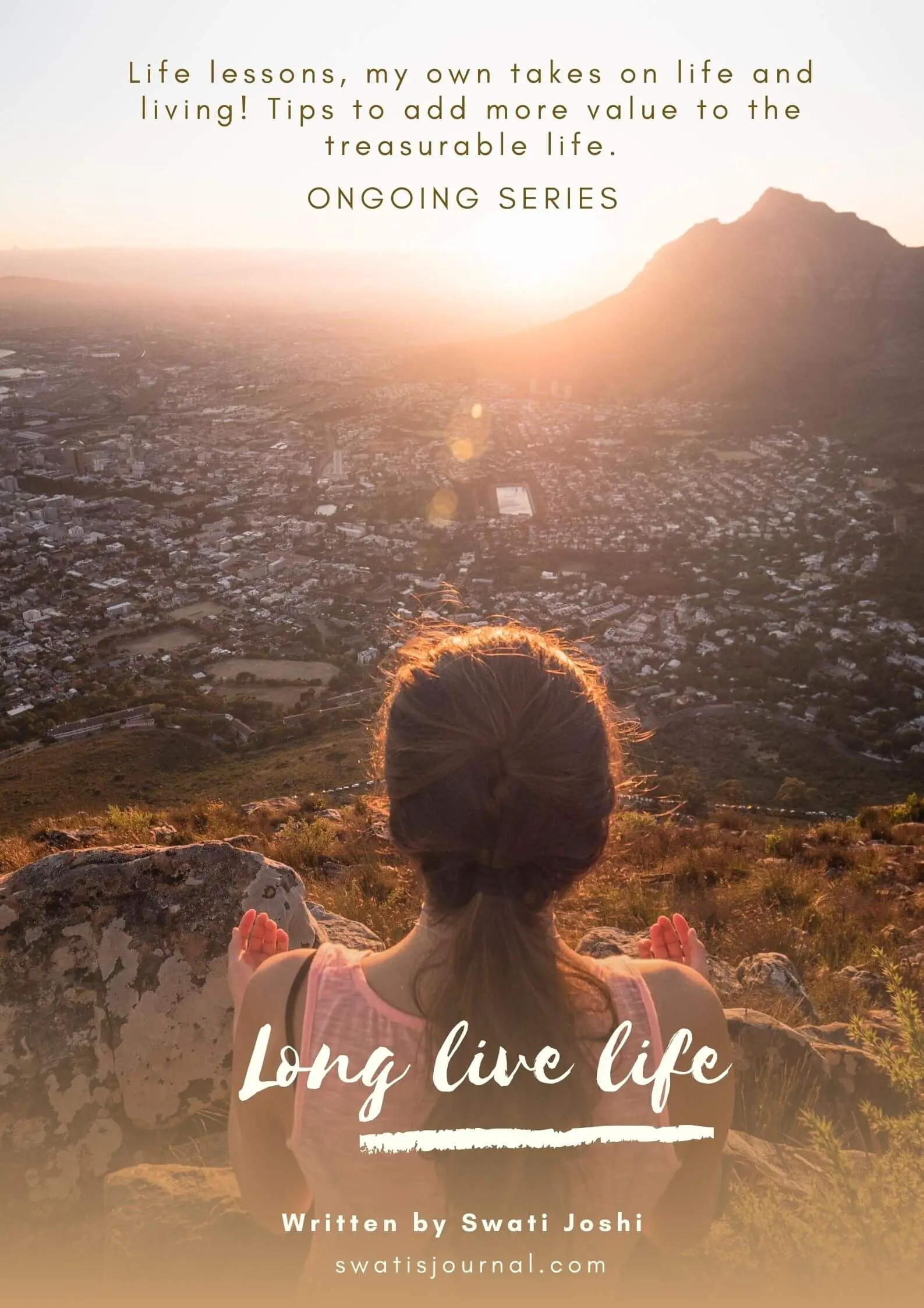 long live life poster - swati's Journal short story