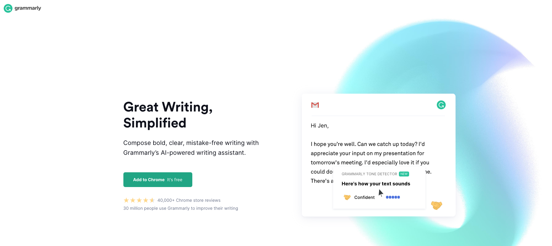 grammarly free writing assistant